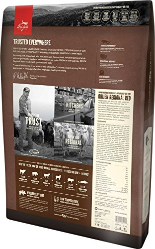 Orijen Regional Red for Dogs 4.5 Pounds