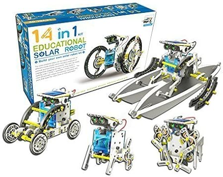 educational solar robot 14 in 1