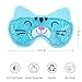 NEWGO Kids Ice Pack Eye Mask Cold Compress Reusable Hot Cold Therapy Gel Eye Mask with Soft Plush Backing
