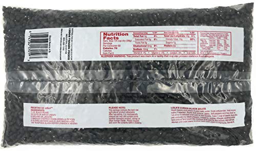 FARAON BLACK BEANS, 4 POUND