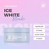 Lee Stafford Blue Toner Hair Mask | Bleach Blonde Ice White | Conditions & view 2