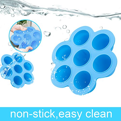 image for Pormasbenzer Silicone Egg Bites Molds with Lid for Instant Pot Accesso