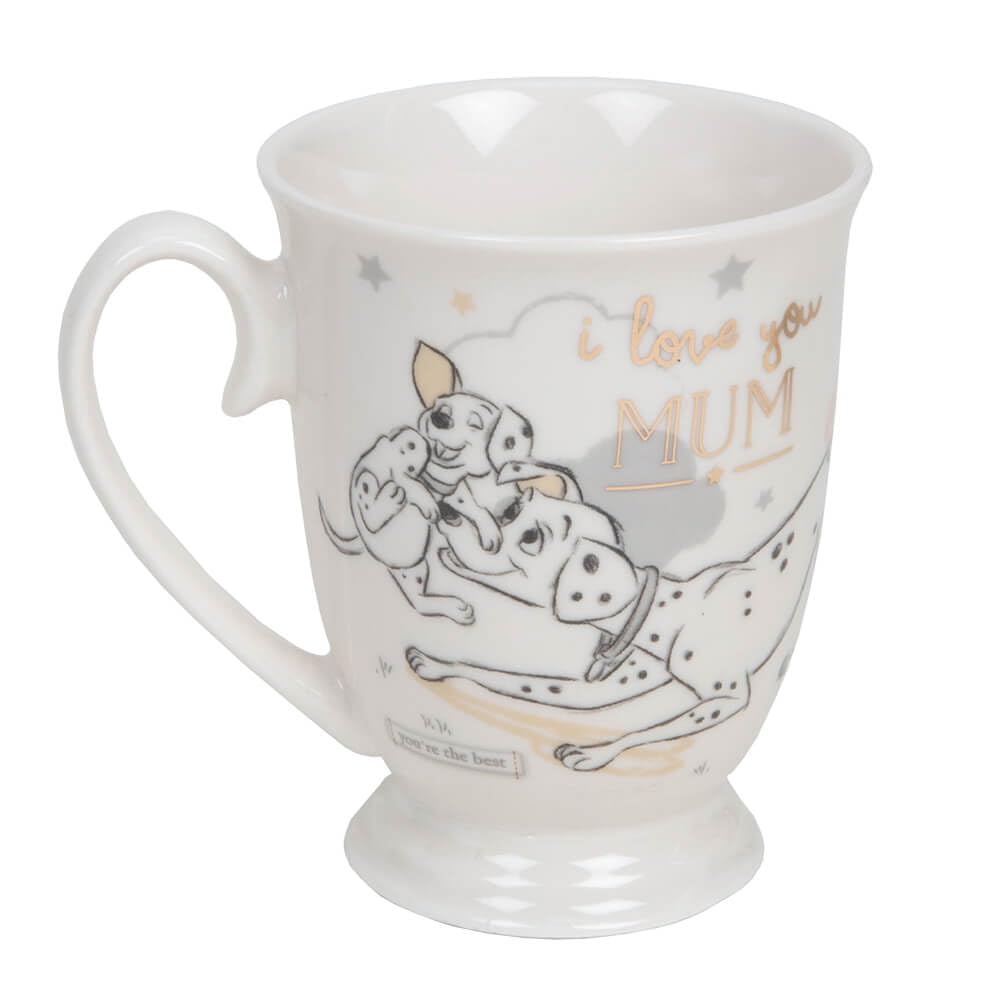 Disney Magical Beginnings 101 Dalmatians Gift Boxed Mug - I Love You Mum