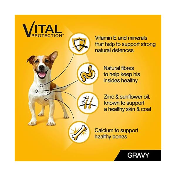 Pedigree-Dog-Food-Pouches-Mixed-Selection-in-Gravy-100-g-Pack-of-84 Pedigree Wet Dog Food Pouches Adult Mixed Selection in Gravy, megapack (84 x 100 g)