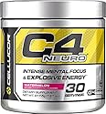 Cellucor C4 Neuro Energy Formula for Gamers, Watermelon, 30 Servings