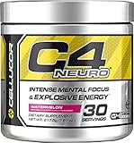 Cellucor C4 Neuro Energy Formula for Gamers, Watermelon, 30 Servings