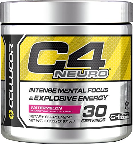 Cellucor C4 Neuro Energy Formula for Gamers, Watermelon, 30 Servings