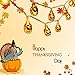 Joomer Decorations 20 LED 3D Pumpkin Halloween Lights, Warm White