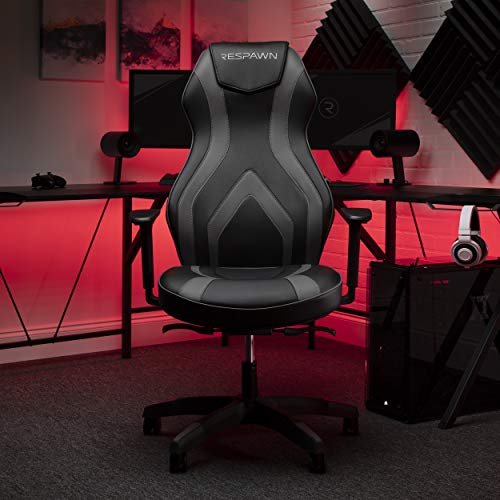 RESPAWN Sidewinder Gaming Chair, PU Leather, Graphite Gray Pricepulse