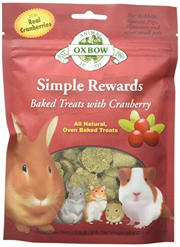 Oxbow Simple Rewards Baked Treats - Cranberry - 2 oz
