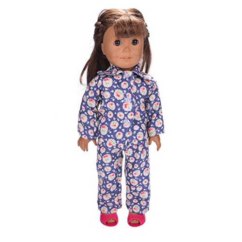 WensLTD Clearance! Cute Soft Robe Dolls Robe Fit For 18 inch Our Generation American Girl Doll (F-1)