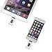 Yafeite Memory stick Flash Drive Thumb External Storage Expansion Connector for iPhone iOS PC Android 32GB 3 in 1(Silver)