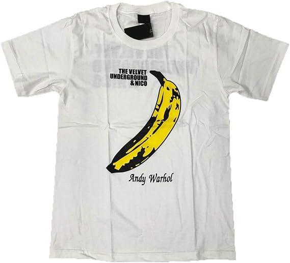 Amazon Co Jp 並行輸入品 The Velvet Underground ヴェルヴェットアンダーグラウンド Babana バナナプリント ｔシャツ ロックｔシャツ ロゴtシャツ ホワイト Sサイズ Mサイズ Lサイズ 男女兼用 Lサイズは短めワンピースとしても人気 服 ファッション小物