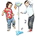 Liberty Imports Rock Star Kids Karaoke Machine Sing Along Multifunctional Stand Up Microphone Toy Play Set with Built in MP3, Speaker, Adjustable Height