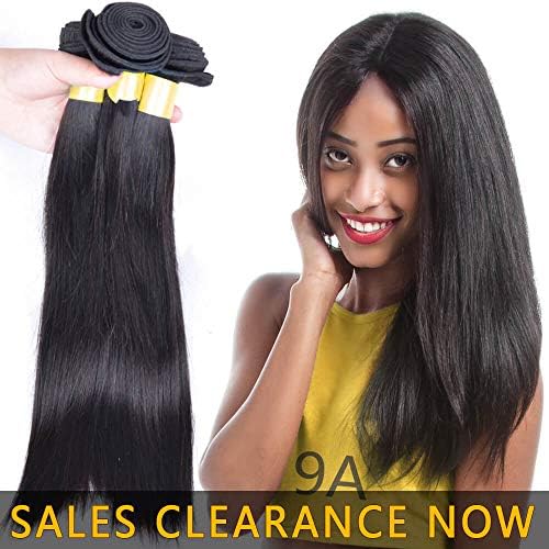 Brazilian Virgin Human Hair Bundles Silky Straight Cheap 9A Peruvian Remy Hair extensions 2019 Best Indian Unprocessed Hair Weave Natural Black Color Real 100% Malaysian Hair Weft One Piece 10 Inch