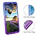 Coolden Case for Galaxy S10 Plus Cases Protective Glitter Case for Women Girls Cute Bling Sparkle Quicksand Heavy Duty Cover Hard Shell Shockproof TPU Case for Samsung Galaxy S10 Plus, Blue Purple