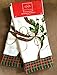Lenox Holiday Nouveau Kitchen Towels - Set of 2 (Printed Tartan Holly)