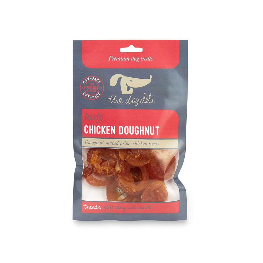 Petface The Dog Deli Chicken Doughnut for Dogs, 100g
