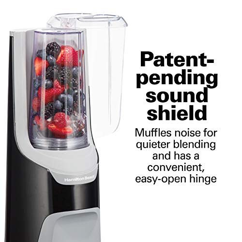 Hamilton Beach 800W Power Blender SingleServe Personal Blender for Shakes & Smoothies with 20oz