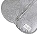 Woombie Convertible Baby Swaddling Blanket I Swaddle Converts to Arms-Free Wearable Blanket for Babies Up to 9 Months, Twilight Heather Grey, 20-25 lbs
