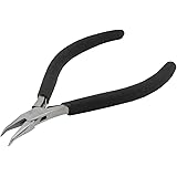 Beadalon Slim Bent Chain Nose Pliers for Jewelry Making