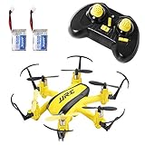 SGILE Mini RC UFO Quadcopter Nano Drone with 2 Free Batteries, 360° Flip One Key Return/Rotation Recover Balance Headless Mode