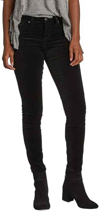women's stretch velvet jeans