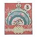 Talking Tables Afternoon Tea Cake Stand Floral Party Decorations | Truly Scrumptious |Card, 3-Tier, Anniversary, Birthday, Baby Shower, Wedding Pink, Blue, Yellow, Height 36cm, 14