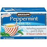Bigelow Tea, 20 Bags - Purely Peppermint (3 Pack)