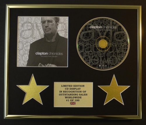 ERIC CLAPTON/CD DISPLAY/LIMITED EDITION/COA/CLAPTON CHRONICLES
