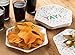 BLUE PANDA - Disposable - 24-Count Hexagon Paper Plates, Kids Birthday Party Supplies for Appetizer, Lunch, Dinner, and Dessert, 9 x 8 Inches