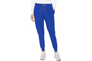 Med Couture Scrub Jogger Pants for Women, Seamed Bottoms with 4 Spacious Pockets MC8721