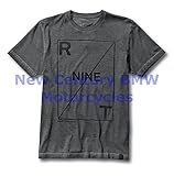 BMW Genuine Motorcycle Motorrad Men R Ninet T-Shirt Tee Shirt Dark Grey L Large