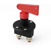 MGI SpeedWare Battery Isolator Disconnect Kill Switch for 12v/24v Automotive and Marine (with Key)