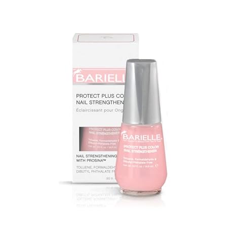 Amazon.com : Barielle Protect Plus Color Nail Strengthener, Dark Pink
