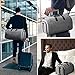 ACSTEP Travel Suit Bag Convertible Garment Bag,55L Waterproof Garment Bag for Women and Men Grey