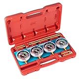 ALPHA MOTO Universal Motorcycle Vacuum Carburetor Synchronizer Synchronization Balancer Carb Sync Balancing Gauge Compatible with Honda Yamaha Kawasaki Suzuki GS KZ XS CB 550 650 750 850 900 BMW