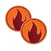 Team Fortress 2 Pyro Patches: Set of 2, Team Red