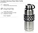 Brewberry Wide Mouth Premium Insulated Stainless Steel Water Bottle and Travel Mug for Hot and Cold Beverages, 32 oz.