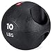 Best Choice Products 10lb Dual-Grip Medicine Ball Exercise Equipment for Strength Core Balance Training w/Handles
