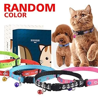 Petsdelite Random, M: Effective Pet Dog Anti Flea Tick Collar Outdoor Against Lice Mite Mosquitoe Nylon Collars Neck Strap Long Pr