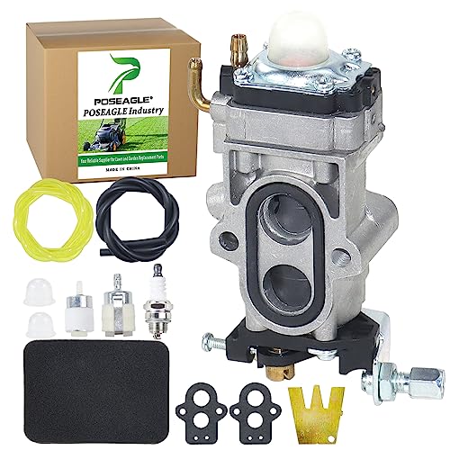 POSEAGLE WYA-79 Carburetor Kit for Husqvarna 350BT 150BT Red Max