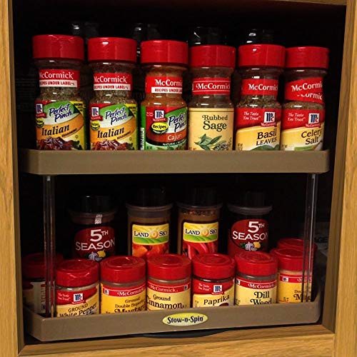Stow N Spin Home Kitchen Pantry Cabinet Storage And Organization