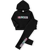 LKALPSQ Toddler Girls Pant Set Warm Hoodie Long Sleeve Winter Outfits Sweatsuits Girls' Clothing Sets 2 Piece