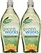 Green Works Natural Dishwashing Liquid Original Scent Value Pack, Pack of Two, 22 Fl Oz Bottles (44 Fl Oz Total)