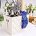 Olpchee Professional Large Capacity Acylic Salon Scissors Holder Box Hairdressing Combs Clips Organizer Racks (White)