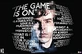 Sherlock Quotes (Sherlock Holmes) British Crime Drama TV Television Show 24x36 Poster
