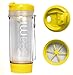 Teami BPA Free Plastic Tumbler, Yellow, 13.5 Oz.