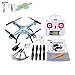 JMAZ Syma X5HW FPV RC Quadcopter Drone HD WiFi FPV Camera Take Picture Record Video Hover Function Blue with a Flying Toy