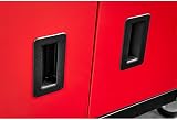 Sealey AP22R Topchest Rollcab 6 Drawer Tool Chest Red Ball-Bearing Slides view 7